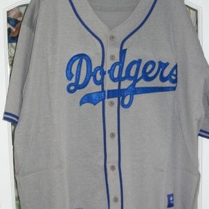 NEW LOS ANGELES DODGERS #32 SANDY KOUFAX COOL BASE XL GRAY REPLICA JERSEY